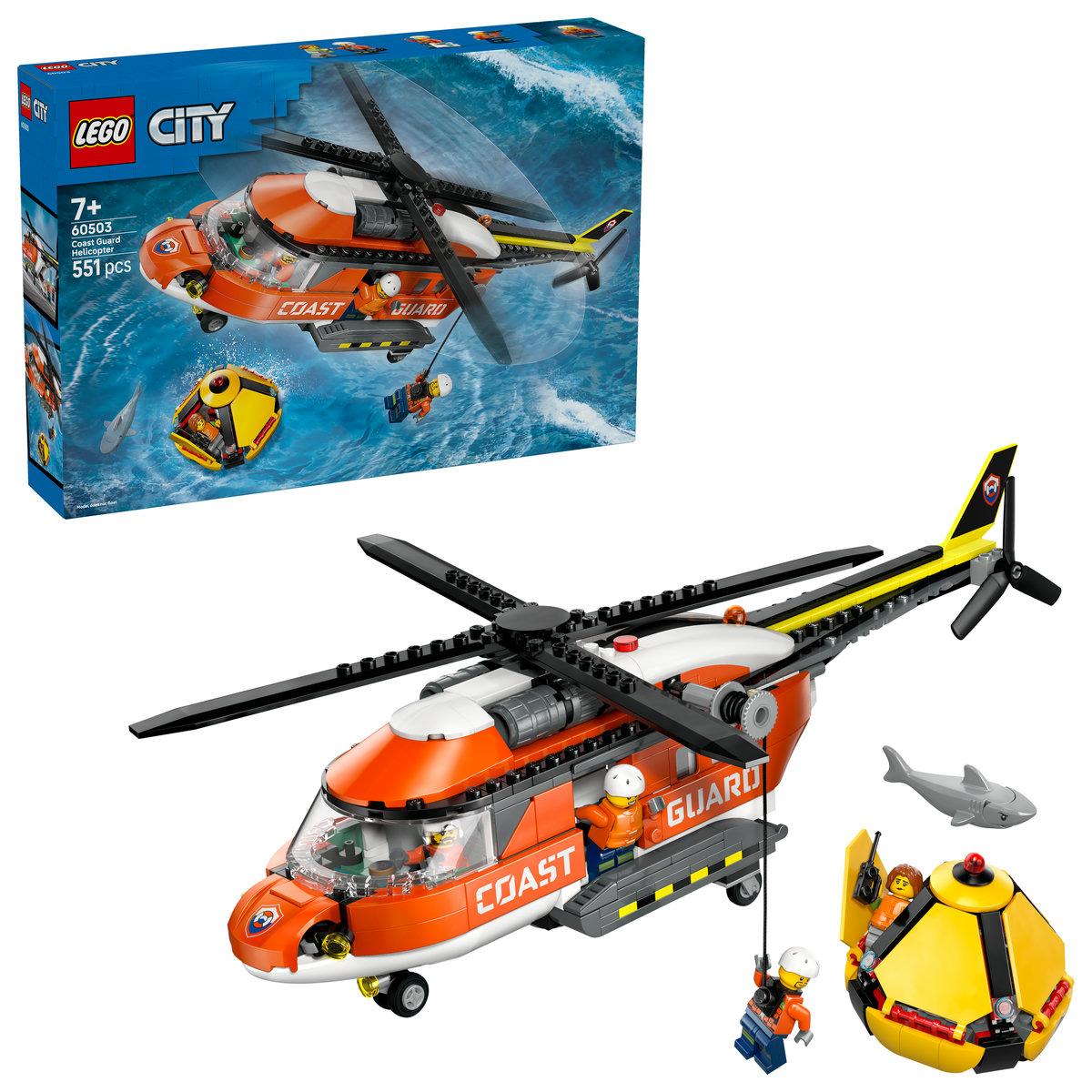 LEGO - Elicopter al Pazei de Coastă